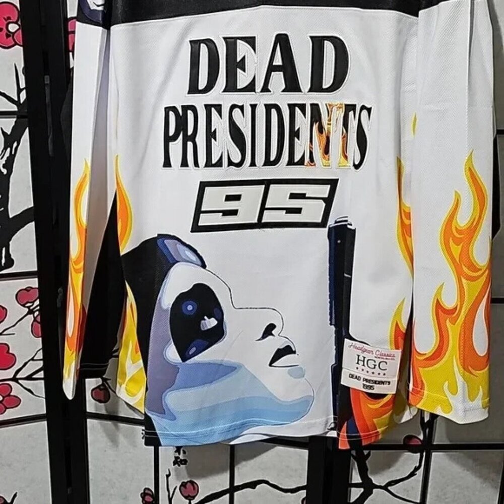Dead Presidents Hockey Jersey Size XL NWT - Picture 3 of 8